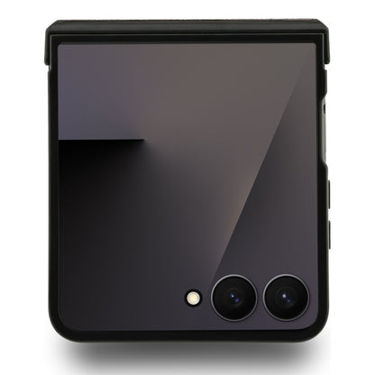 Capa MagSafe para Samsung Galaxy Z Flip7 F766, Karl Lagerfeld, Karl & Choupette Pins, Preta