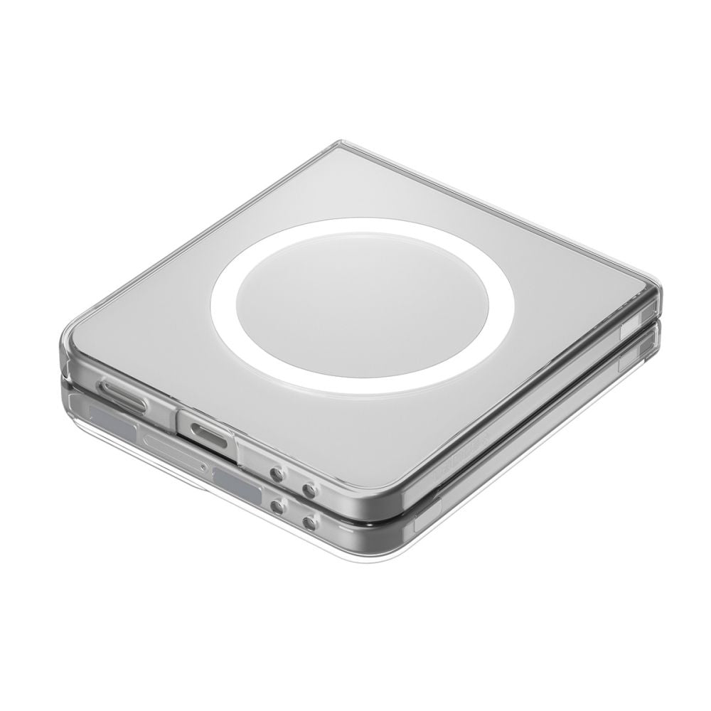 Capa MagSafe para Samsung Galaxy Z Flip7 F766, Spigen, Air Skin, Transparente ACS09556