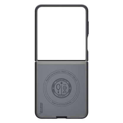 Capa MagSafe para Samsung Galaxy Z Flip7 F766, Spigen, Caseology Nano Pop, Preta