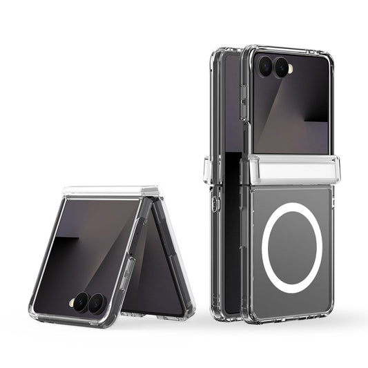 Capa MagSafe para Samsung Galaxy Z Flip8 F776, DUX DUCIS, Fina, Transparente