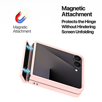 Capa MagSafe para Samsung Galaxy Z Flip8 F776, DUX DUCIS, Yind, Preta