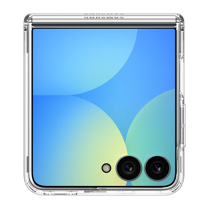 Capa MagSafe para Samsung Galaxy Z Flip8 F776, Spigen, Ultra Hybrid Pro, Transparente Branca ACS11524