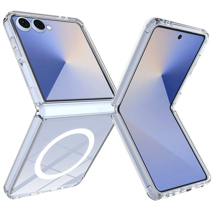 Capa MagSafe para Samsung Galaxy Z Flip8 F776, Techsuit, Pro, Transparente