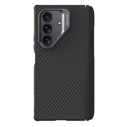 Capa MagSafe para Samsung Galaxy Z Fold7 F966, Nillkin, CarboProp com Recorte para Câmara e Suporte para S-Pen, Preta