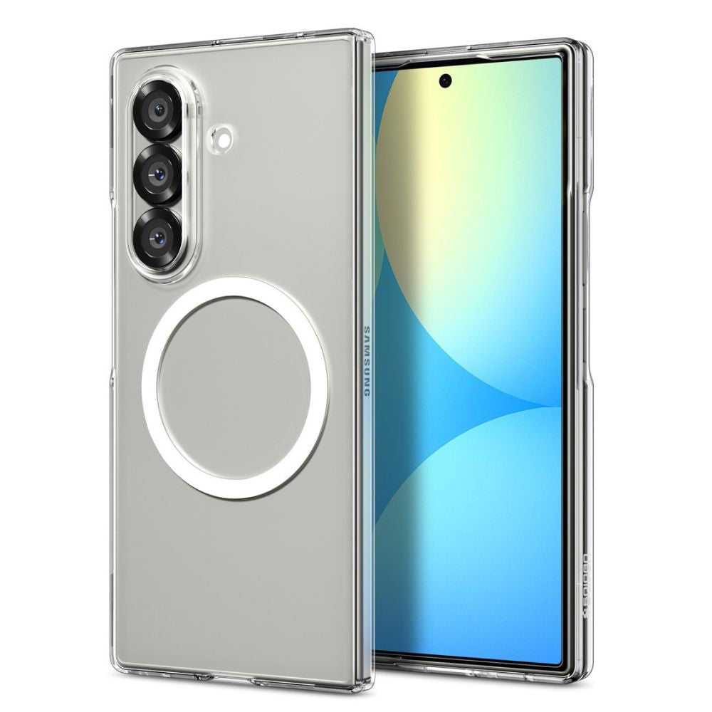 Capa MagSafe para Samsung Galaxy Z Fold7 F966, Spigen, Air Skin, Transparente