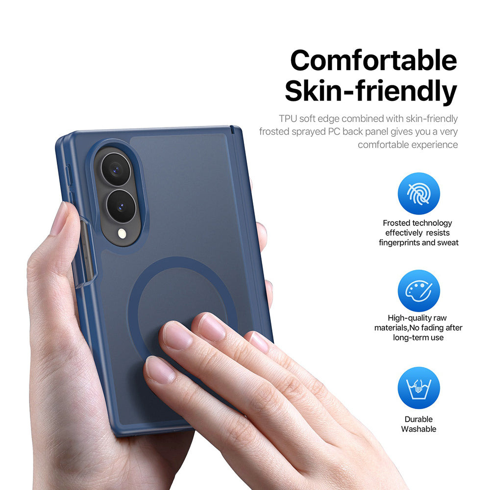 MagSafe Case for Samsung Galaxy Z Fold8 F971, DUX DUCIS, Yind, Dark Blue
