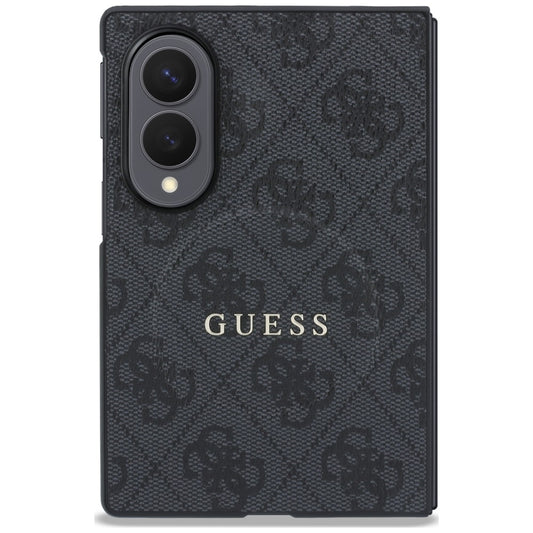 Capa MagSafe para Samsung Galaxy Z Fold8 F971, Guess, 4G Leather Classic, Preta