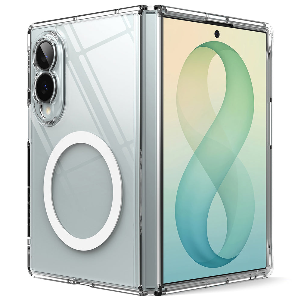 Capa MagSafe para Samsung Galaxy Z Fold8 F971, Ringke, Fusion, Transparente