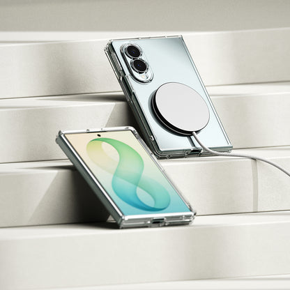Capa MagSafe para Samsung Galaxy Z Fold8 F971, Ringke, Fusion, Transparente