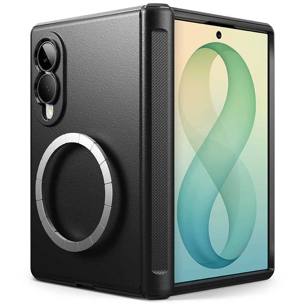 Capa MagSafe para Samsung Galaxy Z Fold8 F971, Ringke, Onyx Flap, Preta