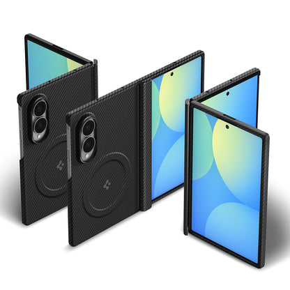 Capa MagSafe para Samsung Galaxy Z Fold8 F971, Spigen, Air Skin, Preta ACS11953
