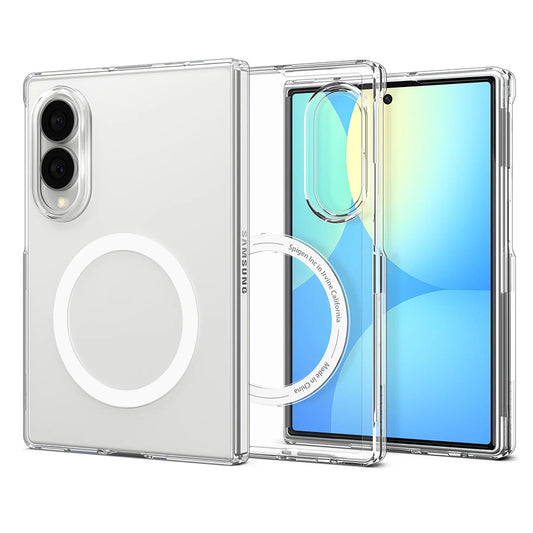 Capa MagSafe para Samsung Galaxy Z Fold8 F971, Spigen, Air Skin, Transparente Branca ACS11952
