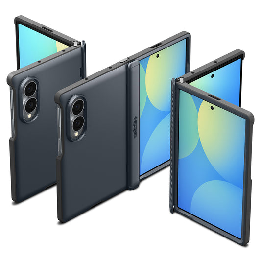 Capa MagSafe para Samsung Galaxy Z Fold8 F971, Spigen, Slim Armor Pro, Azul ACS11951