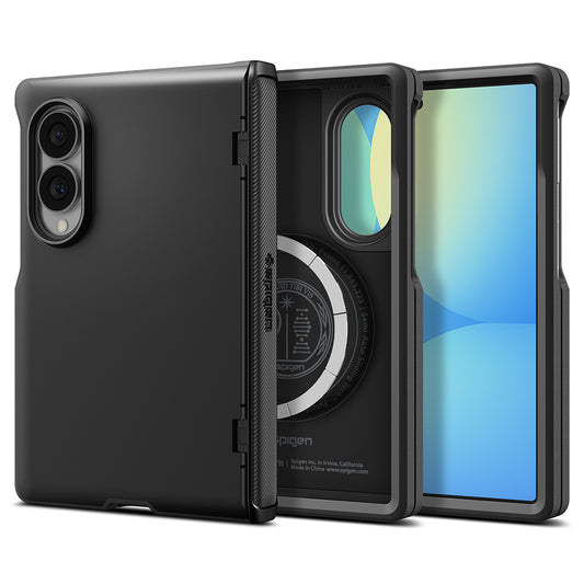 Capa MagSafe para Samsung Galaxy Z Fold8 F971, Spigen, Slim Armor Pro, Preta ACS11950