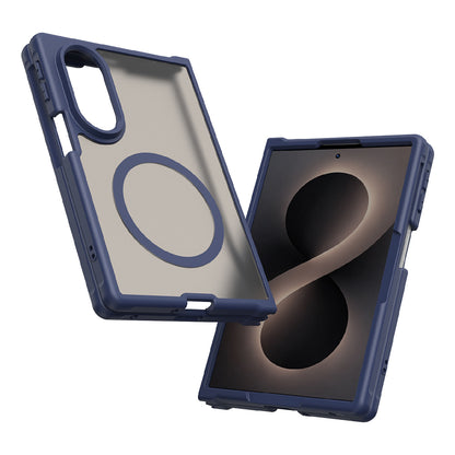 Capa MagSafe para Samsung Galaxy Z Fold8 F971, Techsuit, HaloFrost II, Azul Marinho