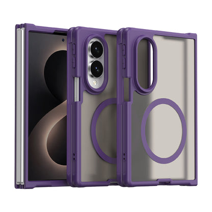 Capa MagSafe para Samsung Galaxy Z Fold8 F971, Techsuit, HaloFrost II, Roxo