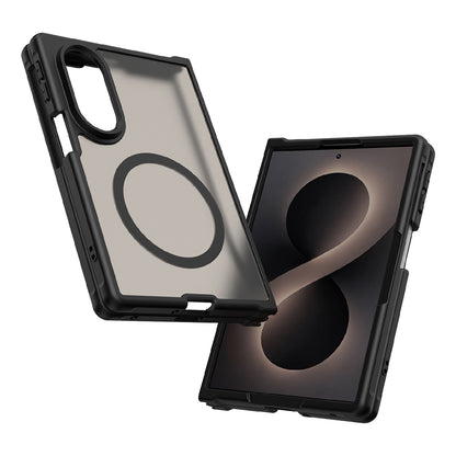 Capa MagSafe para Samsung Galaxy Z Fold8 F971, Techsuit, HaloFrost II, Preta