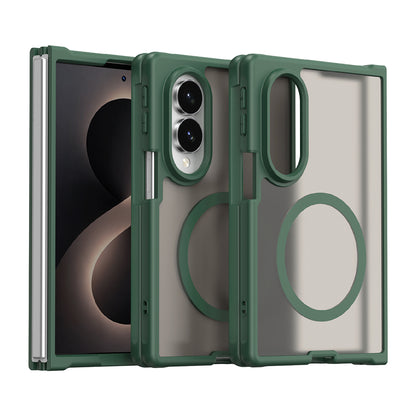 Capa MagSafe para Samsung Galaxy Z Fold8 F971, Techsuit, HaloFrost II, Verde
