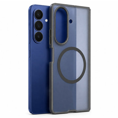 Capa MagSafe para Samsung Galaxy Z Fold8 Ultra F971, Blueo, Skin Friendly Anti-Drop, Preto Satinado