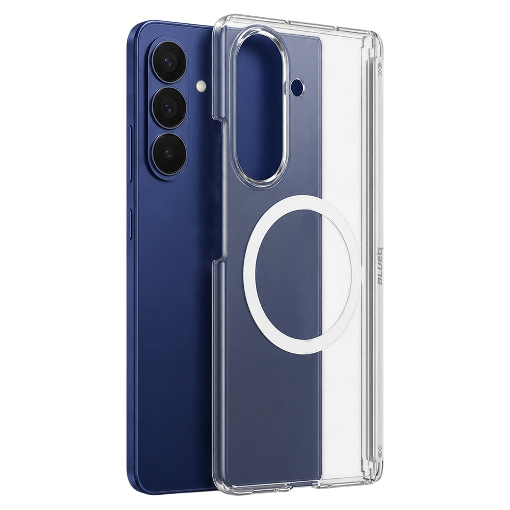 Capa MagSafe para Samsung Galaxy Z Fold8 Ultra F971, Blueo, Ultra Clear Anti-Drop, Transparente