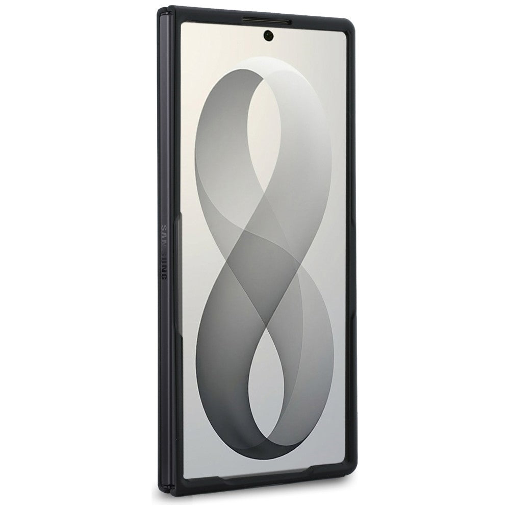 Capa MagSafe para Samsung Galaxy Z Fold8 Ultra F976, Guess, 4G Leather Classic, Preta