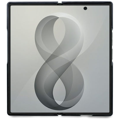 Capa MagSafe para Samsung Galaxy Z Fold8 Ultra F976, Guess, Suporte de Anel Logo Clássico Granulado, Bege