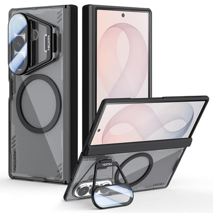 Capa MagSafe para Samsung Galaxy Z Fold8 Ultra F976, Nillkin, Iceblade Prop com Recorte para Câmara, Preta