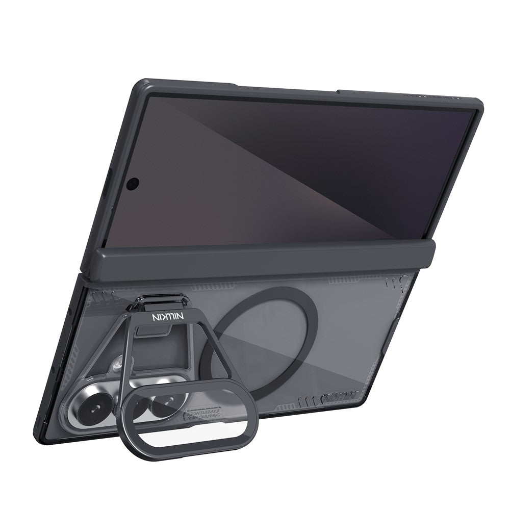 Capa MagSafe para Samsung Galaxy Z Fold8 Ultra F976, Nillkin, Iceblade Prop com Recorte para Câmara, Preta