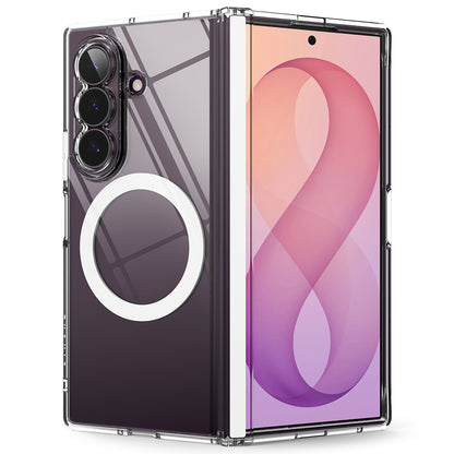 Capa MagSafe para Samsung Galaxy Z Fold8 Ultra F976, Ringke, Fusion Flap, Transparente
