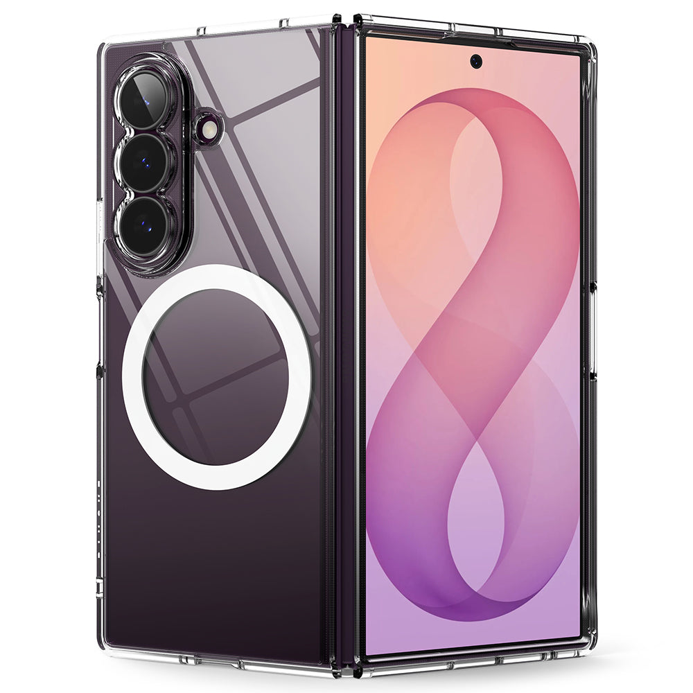 Capa MagSafe para Samsung Galaxy Z Fold8 Ultra F976, Ringke, Fusion, Transparente