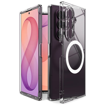 Capa MagSafe para Samsung Galaxy Z Fold8 Ultra F976, Ringke, Fusion, Transparente