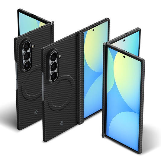 Capa MagSafe para Samsung Galaxy Z Fold8 Ultra F976, Spigen, Air Skin, Preta ACS11510