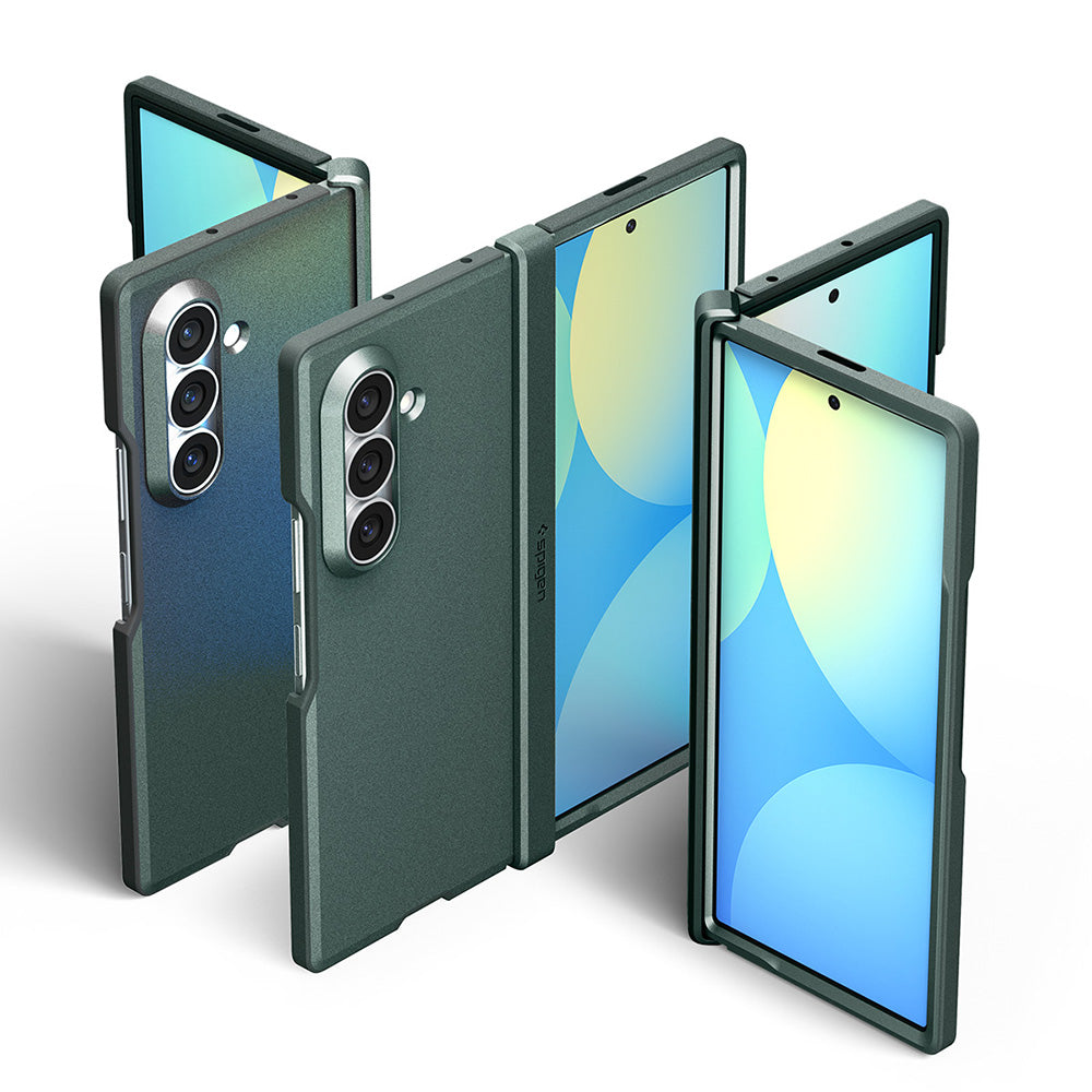 Capa MagSafe para Samsung Galaxy Z Fold8 Ultra F976, Spigen, Tough Armor Pro, Verde ACS11851