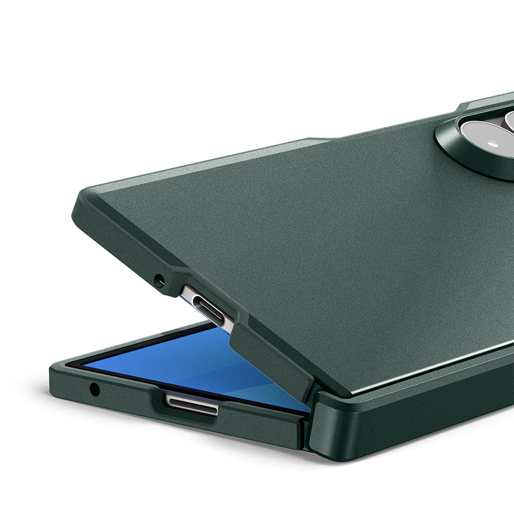 Capa MagSafe para Samsung Galaxy Z Fold8 Ultra F976, Spigen, Tough Armor Pro, Verde ACS11851