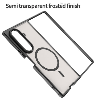 Capa MagSafe para Samsung Galaxy Z Fold8 Ultra F976, Techsuit, HaloFrost II, Preta