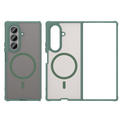 Capa MagSafe para Samsung Galaxy Z Fold8 Ultra F976, Techsuit, HaloFrost II, Verde