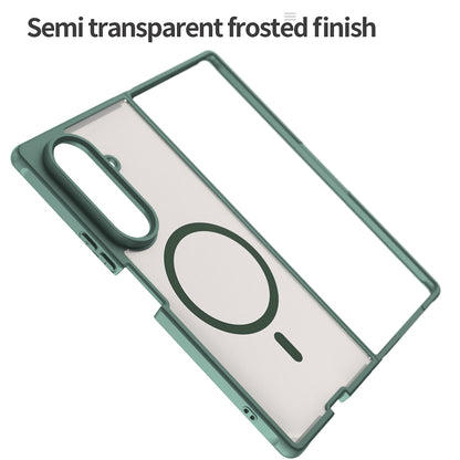 Capa MagSafe para Samsung Galaxy Z Fold8 Ultra F976, Techsuit, HaloFrost II, Verde