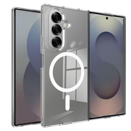 Capa MagSafe para Samsung Galaxy Z Fold8 Ultra F976, Techsuit, Pro, Transparente
