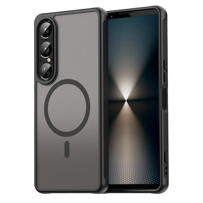 Capa MagSafe para Sony Xperia 1 VII, Techsuit, HaloFrost II, Preta