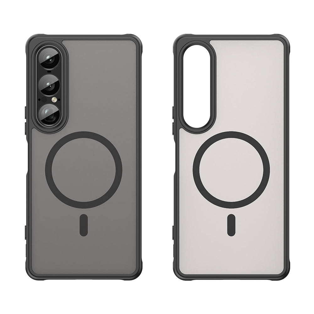 Capa MagSafe para Sony Xperia 1 VII, Techsuit, HaloFrost II, Preta