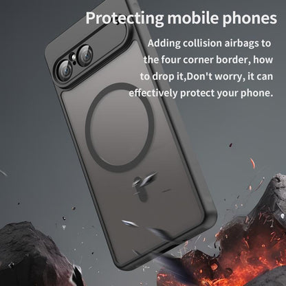 Capa MagSafe para Sony Xperia 10 VII, Techsuit, HaloFrost II, Preta