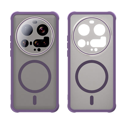 Capa MagSafe para Xiaomi 15 Ultra, Techsuit, HaloFrost II, Roxo