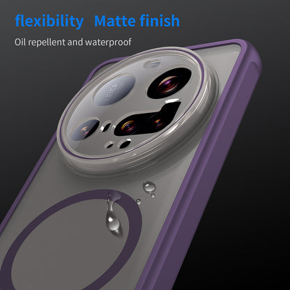 Capa MagSafe para Xiaomi 15 Ultra, Techsuit, HaloFrost II, Roxo
