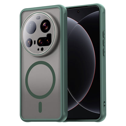 Capa MagSafe para Xiaomi 15 Ultra, Techsuit, HaloFrost II, Verde
