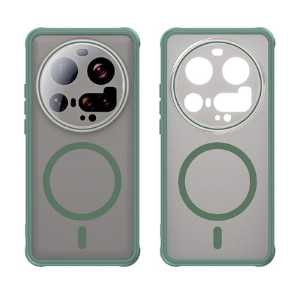 Capa MagSafe para Xiaomi 15 Ultra, Techsuit, HaloFrost II, Verde