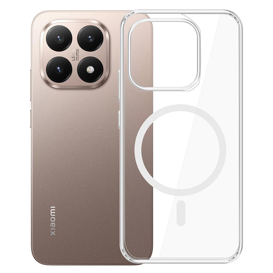 Capa MagSafe para Xiaomi 15T, 3MK, Armor MagCase, Transparente