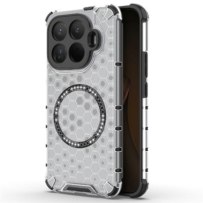 Capa MagSafe para Xiaomi 15T Pro, Techsuit, HoneyComb Shield, Branca