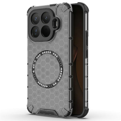 Capa MagSafe para Xiaomi 15T Pro, Techsuit, HoneyComb Shield, Preta
