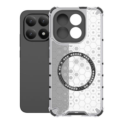 Capa MagSafe para Xiaomi 15T, Techsuit, HoneyComb Shield, Branca