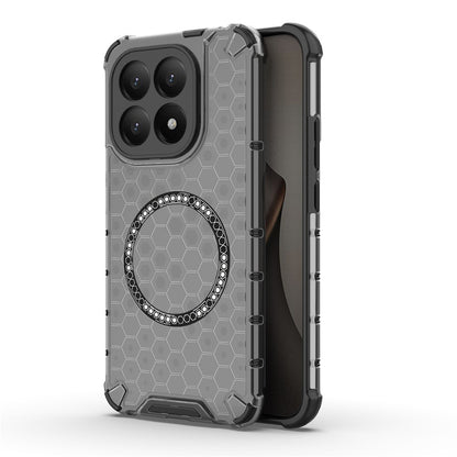 Capa MagSafe para Xiaomi 15T, Techsuit, HoneyComb Shield, Preta